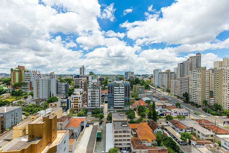 Ref:10313 Studio finamente decorado em Curitiba, até 2 pesso